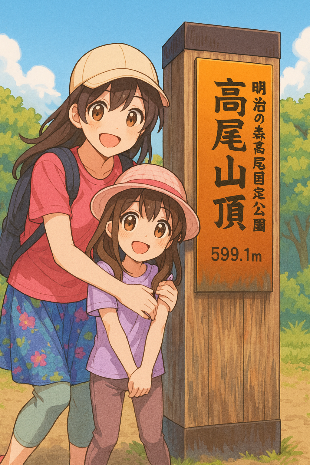 高尾山6号路びわ滝コース_4歳の子供と登ってみた_親子自然体験記_アイキャッチ画像