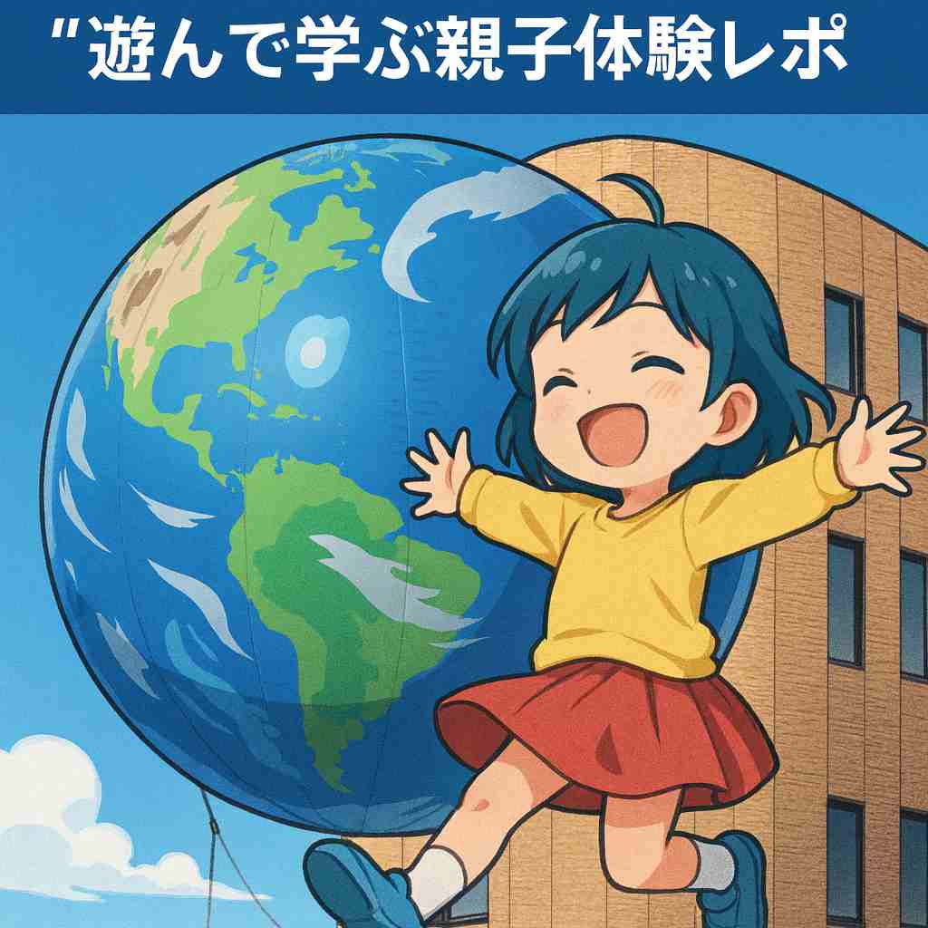 むさしの環境フェスタ2025_“遊んで学ぶ”親子体験レポ｜巨大地球バルーン＆エコワークショップが大人気！